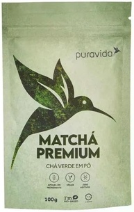 vegano-cha-premium-puravida-po-em-matcha-100g