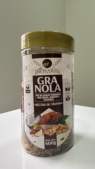 Granola Biomass Néctar de Tâmara, Mix de Cereais com Frutas e Castanhas, Vegano, 400g (BOWL) - imagem 4