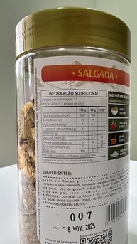 Granola Salgada Biomass, Mix de Cereais com Sementes e Castanhas, Vegano, 400g (BOWL) - imagem 2
