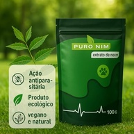 Pó de Nim Indiano Puro, Vegano Natural, Sementes Orgânicas, 100g - imagem 2