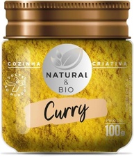 Tempero curry Premium Puro Especiarias Receitas Sem Conservantes Vegano 100 gr - imagem 1