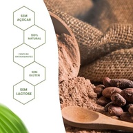 Cacau em pó 500g Embalagem Refil WVegan Vegano - imagem 4