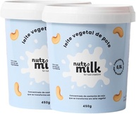 Kit 2 Unidades: Leite Vegetal NutzMilk® 13L - Concentrado de Castanha de Caju - imagem 1