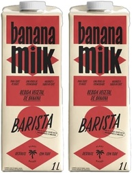 Kit 2X: Leite Vegetal de Banana Barista Banana Milk 1L - imagem 1