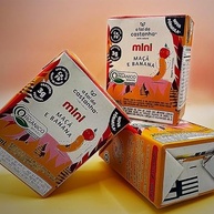 Kit 6X: Leite Vegetal Mini Maçã e Banana Orgânico A Tal da Castanha 200ml - imagem 3