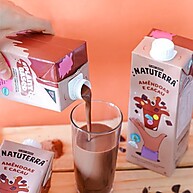 Achocolatado Amêndoa Cacau Natuterra 1L: Delícia Vegetal - imagem 5