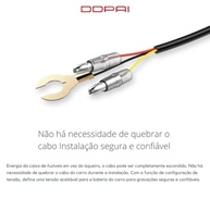 Kit Hardwire DDPAI: Monitoramento 24h para Câmera Veicular - imagem 2