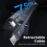 Carregador Veicular Toocki 105W: Power Up Rápido! - imagem 3