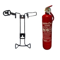 Kit Completo - Extintor Pó 1kg Fino Com Suporte Veicular - imagem 2