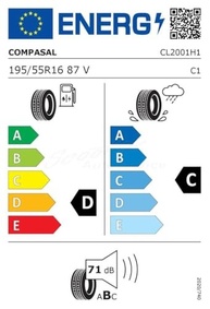 Pneu Compasal Blazer HP 195/55R16 87V: Desempenho e Segurança para Seu Veículo - imagem 3