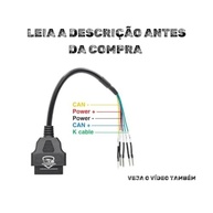 Cabo Jumper OBD2 16 Pinos: Diagnóstico CAN/K Essencial para Seu Veículo - imagem 5