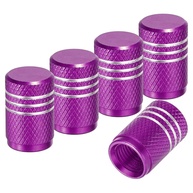 Tampas de Válvula de Pneu Roxas em Liga de Alumínio - Proteção e Estilo para Seu Veículo - imagem 1