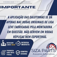 Kit 4 Calotinhas Centrais Roda Original GM 56mm: Estilo e Proteção para Seu Veículo - imagem 2