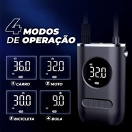 Calibrador Compressor de Pneu Digital Sem Fio: Potência e Precisão para Seu Veículo! - imagem 3