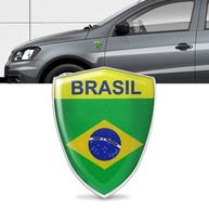 Adesivo Resinado Emblema Cromado Países Universal - Destaque seu Veículo com Estilo! - imagem 1