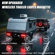 Kit Luzes de Reboque Magnéticas Sem Fio LED IP67 - Segurança e Praticidade para Seu Veículo - imagem 3