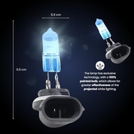 Lâmpadas Super Brancas Tech One 8500K H27 (881) 27W - Iluminação Intensa para Seu Veículo - imagem 5