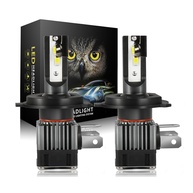 Lâmpada LED H4 Hi-Lo 60W 14000LM: Iluminação Branca Fria e Segura para Seu Veículo - imagem 1