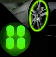 Tampas de Válvula Verde Fluorescente para Pneus: Segurança e Estilo para Seu Veículo - imagem 4