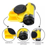 Buzina 12V Compacta: Som Potente para seu Veículo! - imagem 2