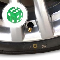 Tampas de Válvula de Pneu Verdes Transparentes com Dados - Estilo e Proteção para Seu Veículo - imagem 5