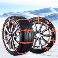 Correntes de Neve Universais: Tração Segura para Veículos Elétricos, Motos e Triciclos no Inverno - imagem 1