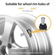Kit 8 Válvulas de Pneu TR416 em Latão: Vedação Perfeita para Motores e Veículos - imagem 4