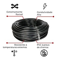 Cabo PP 5 Vias 1mm 100% Cobre – Alta Resistência para Veículos - imagem 2