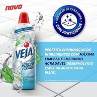 Veja Limpeza Pesada Power Fusion Pisos com Cloro 500mL - Máxima Desinfecção e Brilho - imagem 5