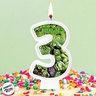 Vela Hulk Disney: Decore a Festa com o Incrível Herói! - imagem 1