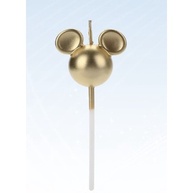 Vela Mickey 360° Dourada: Decore seu Bolo! - imagem 1