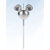 Vela Mickey 360° Prata: Decore seu Bolo Disney! - imagem 1