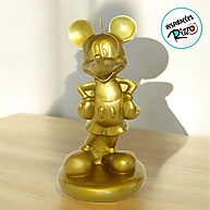 Vela Mickey 3D Dourada: Decore sua Festa! - imagem 1