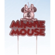 Vela Minnie Rose Gold: Decore seu Bolo com a Disney! - imagem 1