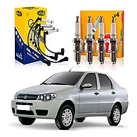 Velas e Cabos NGK Siena 1.8 8V: Kit Completo - imagem 1