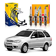 Velas e Cabos Palio Weekend 1.8 8v: Kit Completo! - imagem 1