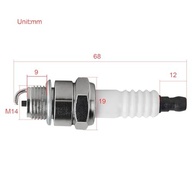 Kit 2 Velas de Ignição FLYPIG Z4C para Motores 2 Tempos 49cc a 80cc - Bicicletas Motorizadas e Scooters - imagem 3
