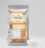 Leite De Coco Em Pó Solúvel Natural Premium Velez 1 kg - imagem 4