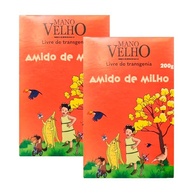Kit 2X: Amido de Milho Não Transgênico Mano Velho 200g - imagem 2