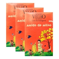Kit 3X: Amido de Milho Não Transgênico Mano Velho 200g - imagem 2