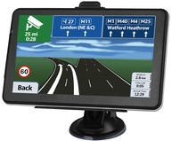 Navegador GPS Automotivo 7" Touchscreen - Mapas 2025, Voz, Alertas de Velocidade e Luz Vermelha - imagem 1