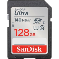 Cartão de Memória SanDisk Ultra 128GB SDXC UHS-I: Velocidade e Confiança para Seus Momentos - imagem 1
