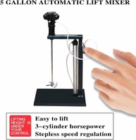 Misturador Pneumático de Tinta 5 Galões - Agitação Automática com Elevação e Controle de Velocidade - imagem 4