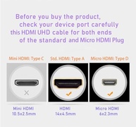 Cabo HDMI Fibra Ótica 4K 60Hz 15 Pés: Ultra Velocidade e Imagem Imersiva - imagem 4