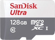 Expanda seu Mundo Digital: Cartão MicroSD SanDisk 128GB Classe 10 - Velocidade e Espaço para Tudo! - imagem 1