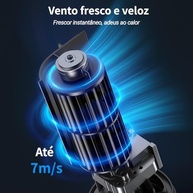 Ventilador Torre Hivento com Controle Remoto, 3 Velocidades, Oscilação 70°, Timer 7,5h - imagem 2