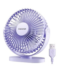 Ventilador de Mesa USB Gaiatop - Silencioso, Portátil e Potente com 3 Velocidades - imagem 2