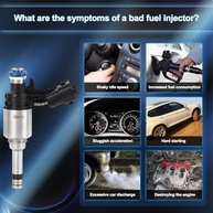 Kit 4 Injetores Combustível 6 Furos para Hyundai Accent, Veloster, Sonata e Kia Rio, Soul, Forte - imagem 4