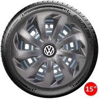 Jogo 4 Calotas Esportivas Velox Aro 15 Grafite - Design Moderno para Seu Volks - imagem 2