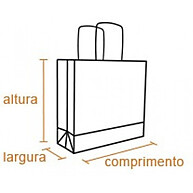 Sacola de Papel Kraft Grande: Ideal para Suas Vendas! - imagem 1